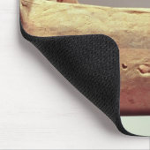 高い船尾機甲板が付いているボートのモデル マウスパッド (コーナー)