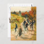 高い荷車引きの田舎の旅行 ポストカード (正面/裏面)