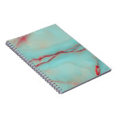 高い解像度を持つジュパラナプレミアム大理石のテクスチャ ノートブック (右側)