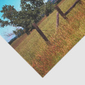 高い赤と緑の草の中のカリフォルニアの小屋 薄葉紙 (詳細)