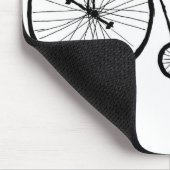 高い車輪アムステルダム マウスパッド (コーナー)