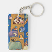 高い避難所 キーホルダー (裏面)