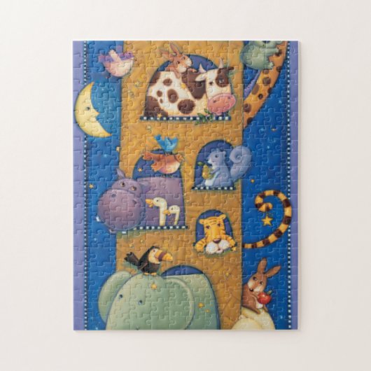 高い避難所 ジグソーパズル (縦)