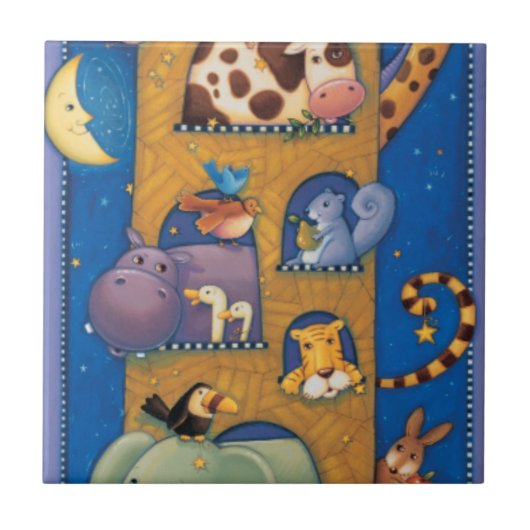 高い避難所 タイル (正面)