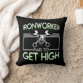 高い鉄工を得るために支払われる鉄工 クッション (ブランケット)