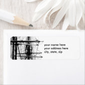 高い離れ船 ラベル (インサイチュ)