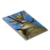 高い震動《植物》アスペンの木 ノートブック (右側)