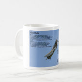 高い飛行 コーヒーマグカップ (正面左)