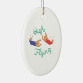 高い飛行 セラミックオーナメント (右)