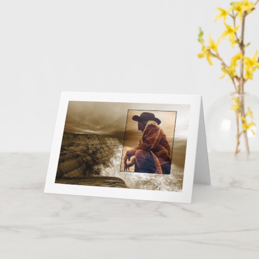 高い高さ カード (黄色い花)