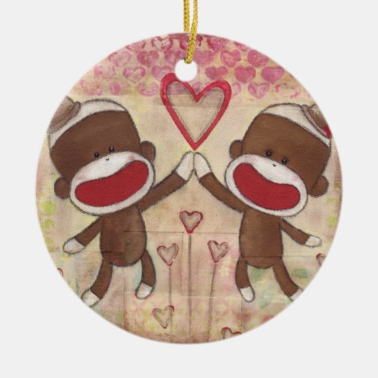 高い5オーナメント セラミックオーナメント (正面)