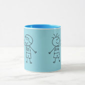 高い5拳バンプ マグカップ (中央)