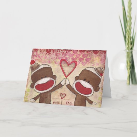 高い5挨拶状 カード (正面)