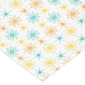 高い50年代 – 原子と星のテーブルランナー ショートテーブルランナー (コーナー)