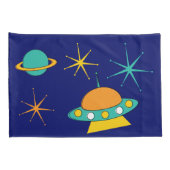 高い50年代 – 宇宙時代枕カバー 枕カバー (裏面-右)