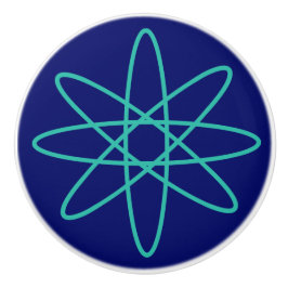 高い50年代 – 緑の原子 セラミックノブ