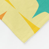 高い50 – トリプルスターバストフリーススロー フリースブランケット (角)