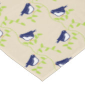 高い50 – 青い鳥のテーブルクロス2つ テーブルクロス (アングル)