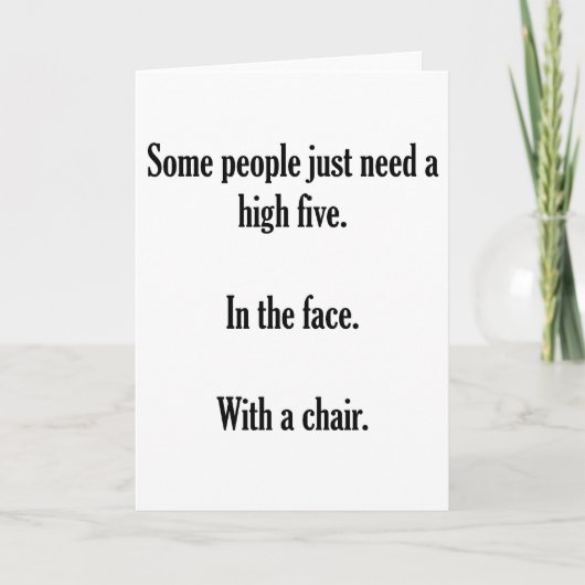 高い5 カード (正面)