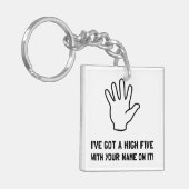 高い5 キーホルダー (正面左)