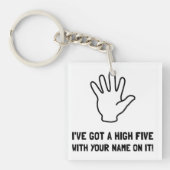 高い5 キーホルダー (正面)