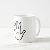 高い5! コーヒーマグカップ (正面右)