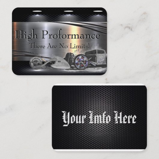 高いProformance 名刺 (正面/裏面)