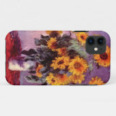 高いResクロード・モネのヒマワリ Case-Mate iPhoneケース (裏面(横))