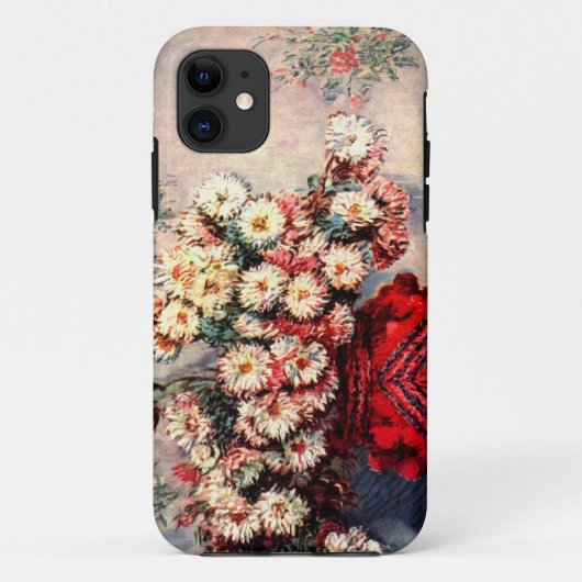 高いResクロード・モネの菊 Case-Mate iPhoneケース (裏面)