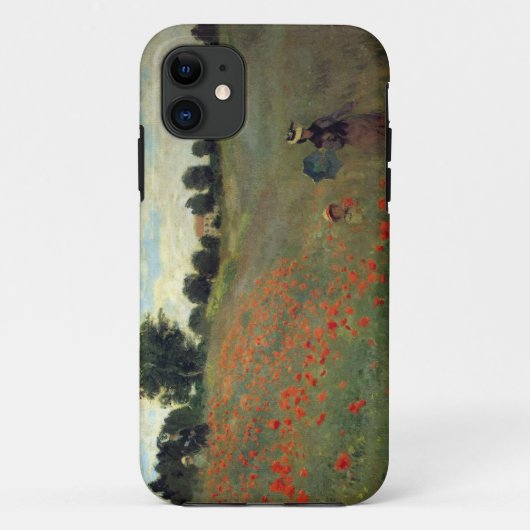 高いRes Monetの野生のケシはArgenteuに近づきます Case-Mate iPhoneケース (裏面)