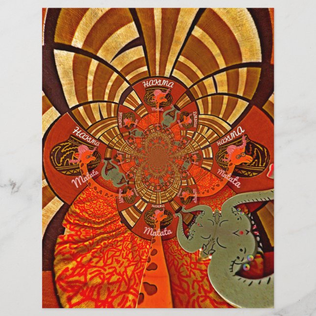 高お洒落さ：美しいキラおもしろいフアフリカ (正面)