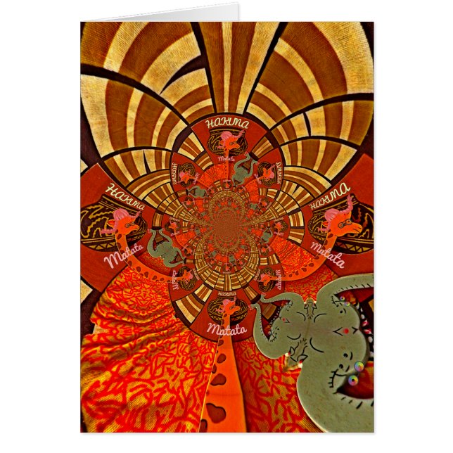 高お洒落さ：美しいキラおもしろいフアフリカ (正面)