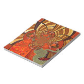 高お洒落さ:美しいキラおもしろいフアフリカ ノートパッド (回転)