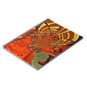 高お洒落さ:美しいキラおもしろいフアフリカ ノートブック (左側)