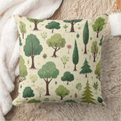 高くそびえる木 クッション (ブランケット)