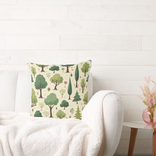 高くそびえる木 クッション (ソファ)