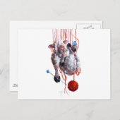 高くひきつった ポストカード (正面/裏面)