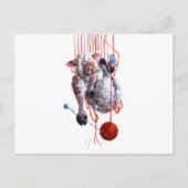 高くひきつった ポストカード (正面)