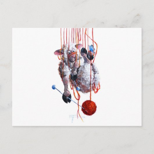 高くひきつった ポストカード (正面)