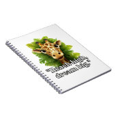 高くを目指せ、大きな夢を描け - キリン ノートブック (右側)