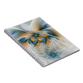 高く上がる抽象芸術ファンタジーフラクタルアート ノートブック (右側)