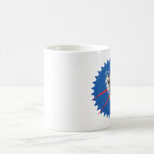 高く乗る コーヒーマグカップ (中央)