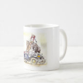 高く乗る コーヒーマグカップ (正面右)