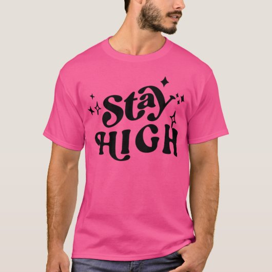 高く保つ Tシャツ (正面)