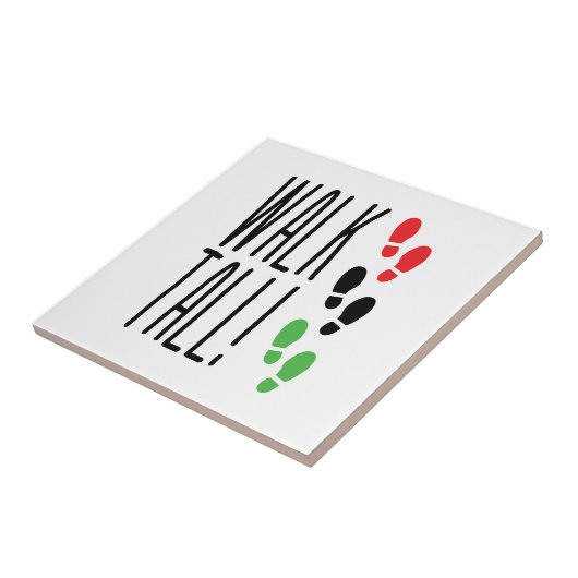 高く歩く タイル (側面)