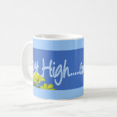 高く登って木登り コーヒーマグカップ (正面左)