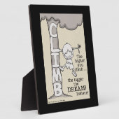 高く登る フォトプラーク (側面)