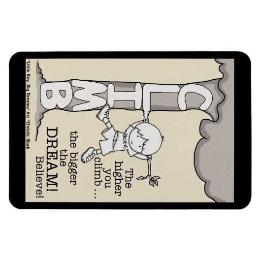 高く登る マグネット (横)