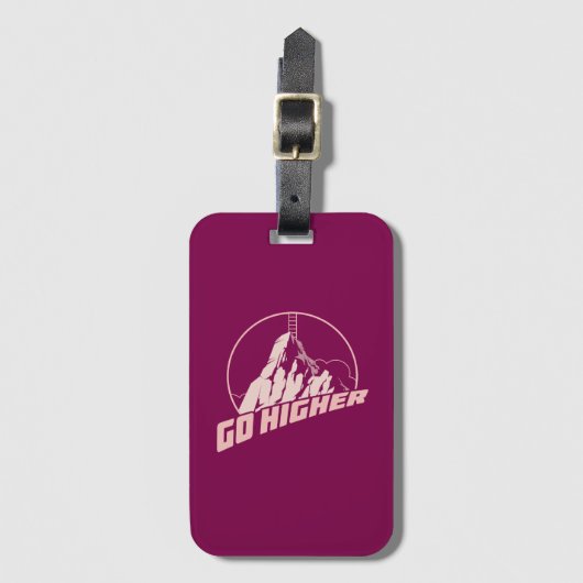 高く移動 ラゲッジタグ (正面縦)