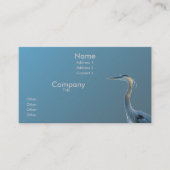 高く立つ素晴らしい青 名刺 (正面)